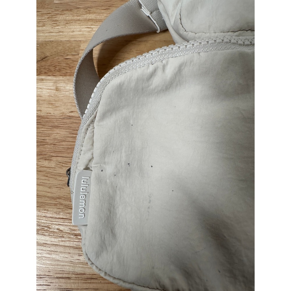 Lululemon Everywhere Belt Bag 1L 2L White Recycled Nylon Fanny Pack Lot of 2 - Picture 2 of 14